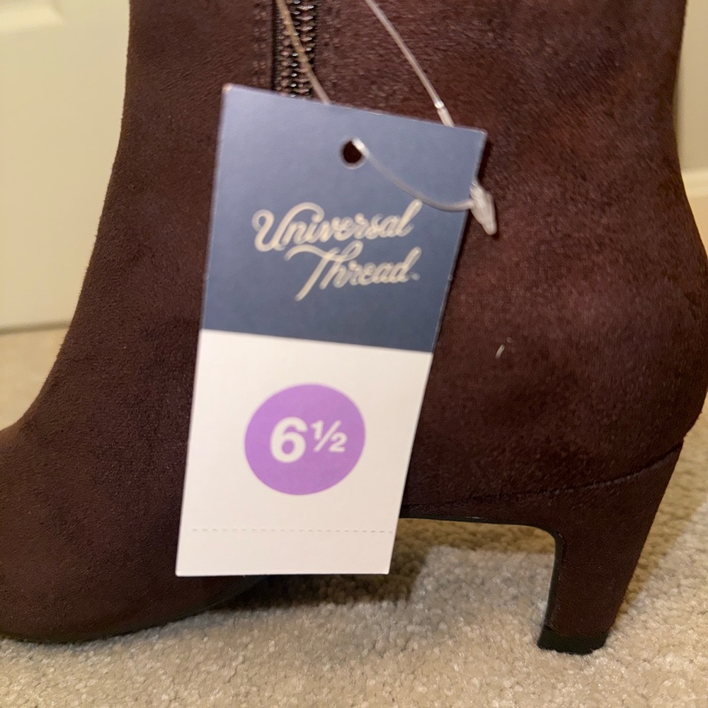 Universal Thread NWT Black Ankle Boot - Picture 8 of 9